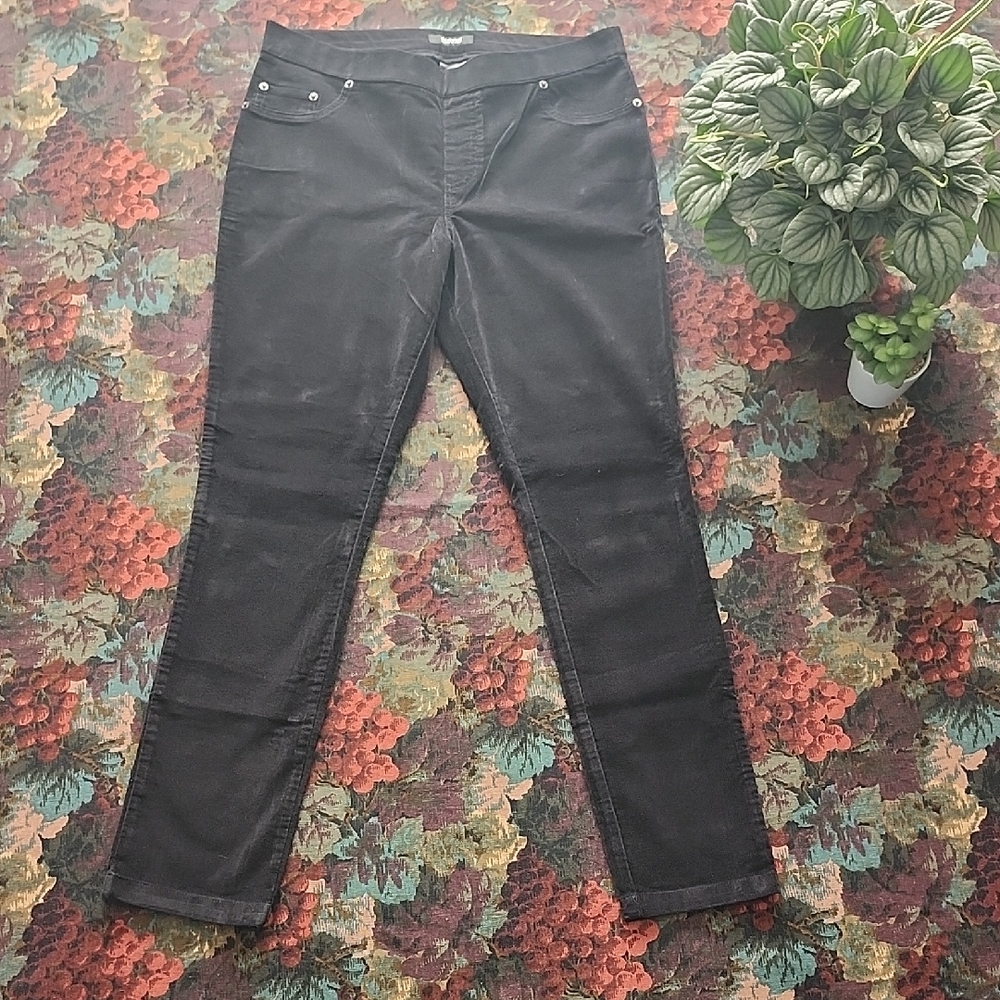 Kenneth Cole Reaction Black Corduroy Trousers